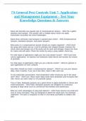 7A GENERAL AND STRUCTURAL PEST CONTROL EXAMS &vert; LATEST BUNDLE