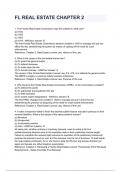 FL REAL ESTATE CHAPTER 2 NEWEST 2026&sol;2027 ACTUAL EXAM COMPLETE QUESTIONS AND CORRECT DETAILED ANSWERS &lpar;VERIFIED ANSWERS&rpar; &vert;ALREADY GRADED A&plus;&vert;&vert;BRAND NEW&excl;&excl;