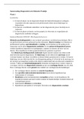 Samenvatting Diagnostiek in de Klinische Praktijk Jaar 3&period;1 Klinische Leerlijn Psychologie