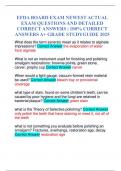 EFDA BOARD EXAM NEWEST ACTUAL EXAM QUESTIONS AND DETAILED CORRECT ANSWERS &vert; 100&percnt; CORRECT ANSWERS A&plus; GRADE STUDYGUIDE 2025
