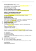 NURSING 3165 Questions PPT 1 to 13 PRINT latest