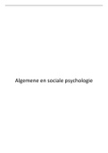 Samenvatting Psychologie (FSW) 