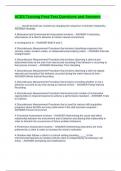 ACES Training Post-Test Questions and Answers