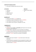 Constructive Manslaughter- Full notes
