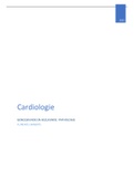 Samenvatting pathologie 2V: Cardiologie 