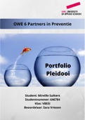 Pleidooi OWE 6 Partners in Preventie