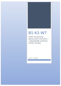 B1-K1-W7 Geeft voorlichting, advies en/of instructie 