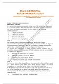 HSTAHL'S ESSENTIAL PSYCOPHARMACOLOGY NEUROSCIENTIFIC BASIS AND PRACTICAL APPLICATIONS 5TH EDITION TESTBANK&sol;STUDY GUIDE