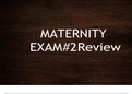 NRSG 3302 Maternity Exam 2 Review.pptx