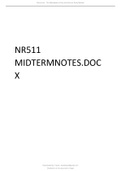 NR 511 Midterm Exam Test Bank Questions and Answers &lpar;explained&rpar;&semi; latest Spring 2021&period;
