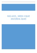 NSG 6435&lowbar; Week 4 Quiz 2021&lpar;Real quiz&rpar;&period;docx