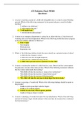 ATI Pediatrics Final Exam (99/100 Questions & Answers)