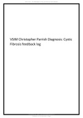 VSIM Christopher Parrish Diagnosis Cystic Fibrosis feedback log 2021