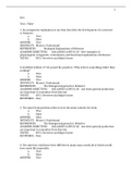 PSYC 30001-7 Midterm Test latest updated 2021
