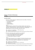 NURSING 155Lehne Pharm Test bank 1 1 1 GRADED A&plus;