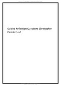 Guided Reflection Questions-Christopher Parrish Fund