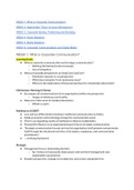 Strategic Communications of Organizations Exam 1 Notes