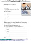 Test Bank- Bates' Guide To Physical Examination and History Taking 13th Edition by Lynn S&period; Bickley 2024&sol;All chapters