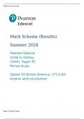 Pearson Edexcel GCSE In History &lpar;1HI0&rpar; Paper P2 Period study