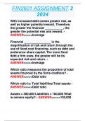 FIN2601 ASSIGNMENT 
