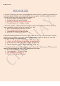 HESI RN OB Exam 2021