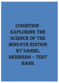 test bank cognition-exploring-the-science-of-the-mind-6th-edition-by-daniel-reisberg-