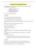 BIOL 2460  Exam 2 Study guide & Review