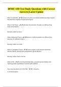 DFMC 15D Test Study Questions with Correct Answers&vert; Latest Update