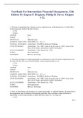 Test Bank For Intermediate Financial Management&comma; 12th Edition By Eugene F&period; Brigham&comma; Phillip R&period; Daves&period; Chapter 1-32&period; 