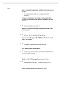 NSG 5003 Quiz 1 South University&comma; All Answers are Correct Graded A