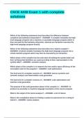 CSCE 4430 Exam 1 with complete solutions&period;
