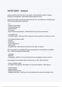 NURS B260 Asepsis  Questions & 100&percnt; Verified Correct Answers with complete solutions &lpar;Latest update 2024 2025