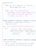 Class notes Precalculus &lpar;Math1113&rpar; 