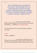 WGU C839 OBJECTIVE ASSESSMENT  FINAL&sol;WGU C839 INTRODUCTION TO  CRYPTOGRAPHY NEWEST 2024-2025  COMPLETE 400 QUESTIONS AND CORRECT  DETAILED ANSWERS &lpar;VERIFIED ANSWERS&rpar;  &vert;ALREADY GRADED A&plus;&vert;&vert;BRAND NEW&excl;&excl;