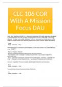 CLC 106 COR With A Mission Focus DAU