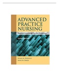 Advanced Practice Nursing - Essential Knowledge for the Profession 3rd  Edition by Denisco Test Bank | C157 Test Bank 30 Chapters