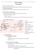 Toegepaste psychologie; module 1: Basis van gedrag: zenuwstelsel