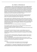 International and European Law - Probleem 1-7 en webcasts