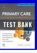 COMPLETE TEST BANK For Primary Care&colon; Interprofessional Collaborative Practice 7th Edition by Terry Mahan Buttaro&vert;&vert;ISBN NO&colon;10&comma;0323935842&vert;&vert;ISBN NO&colon;13&comma;978-0323935845&vert;&vert;All Chapters 1-228&vert;&vert;ultimateGuide A&plus;