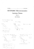 ECON0013 Microeconomics