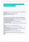 WGU C173 PA EXAM WITH COMPLETE SOLUTIONS 2024&lowbar;2025&period;