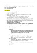 NSG 3100 - Exam 3 Notes.