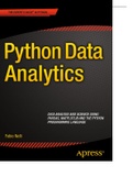 python data analytics