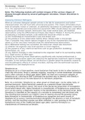 BIO 171 Module 5 notes