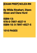 [EXAM PREP] NCLEX-RN By Wilda Rinehart, Diann Sloan and Clara Hurd ISBN-13: 978-0-7897-4527-9 ISBN-10: 0-7897-4527-5 1010 PAGES