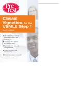 CLINICAL VIGNETTES FOR THE USMLE STEP 1 PRETEST SELF-ASSESSMENT AND REVIEW, FOURTH EDITION (PRETEST BASIC SCIENCE) BY EDITORS OF MCGRAW-HILL