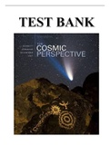 THE COSMIC PERSPECTIVE, 7TH EDITION, TESTBANK BY JEFFREY O. BENNETT, MEGAN O. DONAHUE, NICHOLAS SCHNEIDER, MARK VOIT