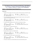 Test Bank for Personal Financial Planning&comma; 13th Edition&comma; by J&period; Gitman&comma; Michael D&period; Joehnk&comma; and R Billingsley&period;
