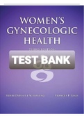 Exam (elaborations) TEST BANK WOMEN'S GYNECOLOGIC HEALTH 3RD EDITION 