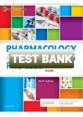 Exam (elaborations) TEST BANK LILLEY PHARMACOLOGY AND THE NURSING PROCESS 9TH EDITION 